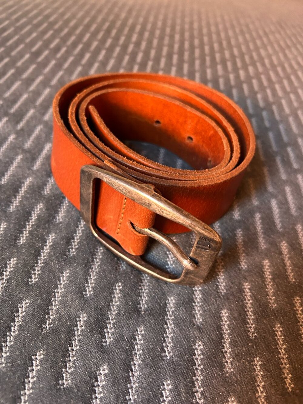RAW Genuine Leather Belt — Brown | Size 40